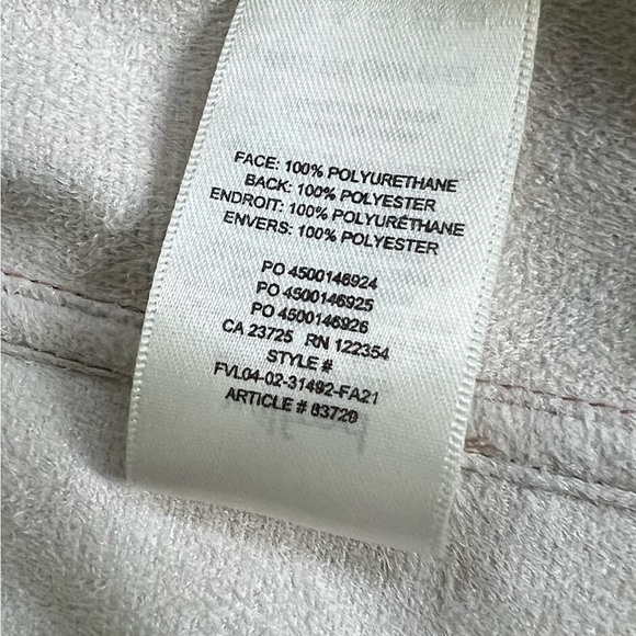 Aritzia WILFRED faux leather shirt/shacket in excellent condition - Picture 6 of 6